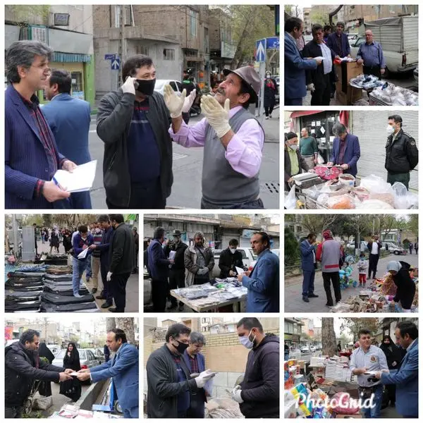 اهدای ۱۰۰کارت هدیه یک میلیونی به بساط گستران منطقه۹