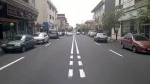 رنک آمیزی ۱۸ هزار متر طول علائم افقی ترافیکی