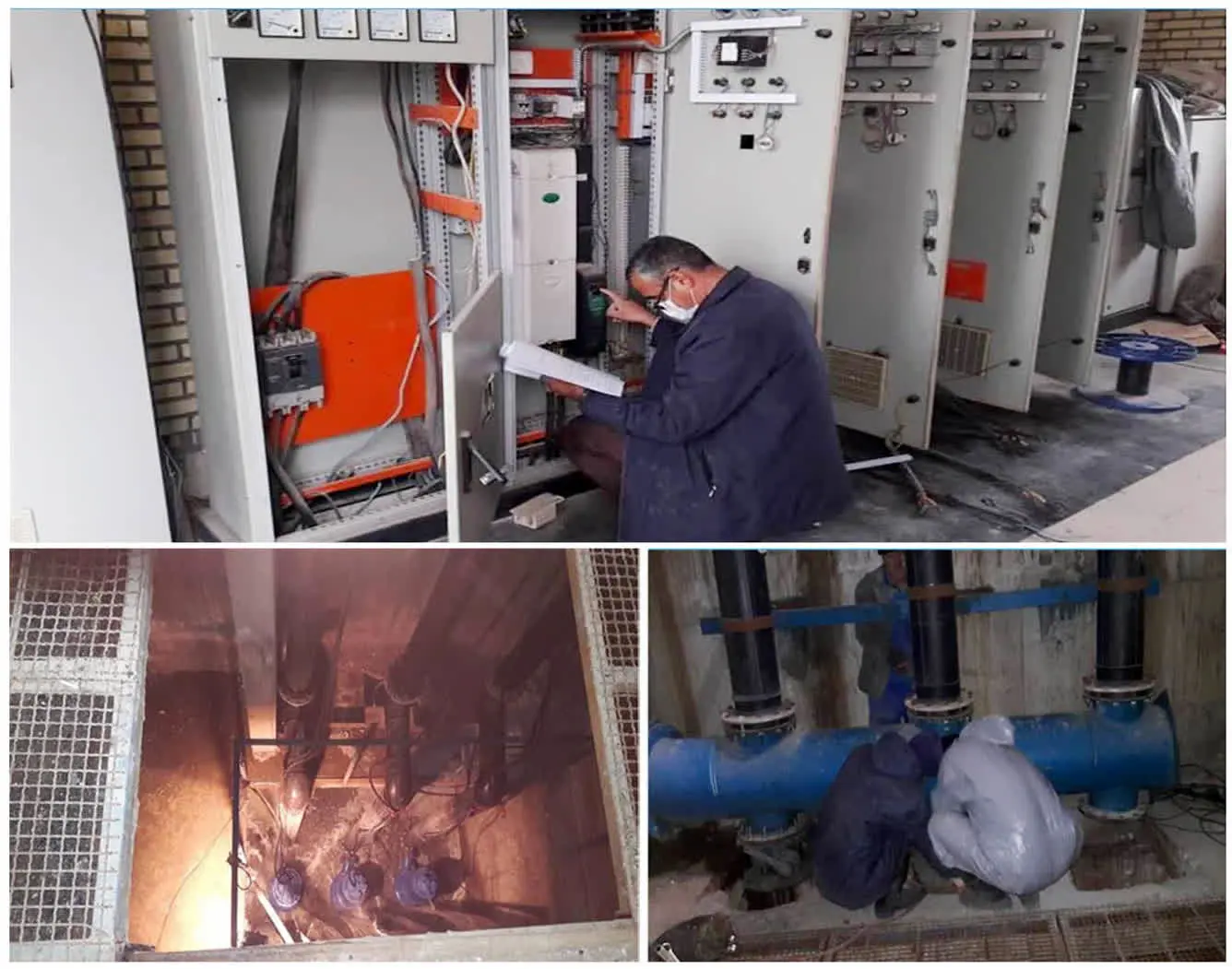 اجرای پروژه مهندسی مجدد در تاسیسات تصفیه خانه فاضلاب دلیجان