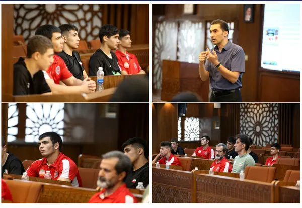 حضور اعضای تیم ملی بوکس در کلاس تغذیه ورزشی آکادمی ملی المپیک