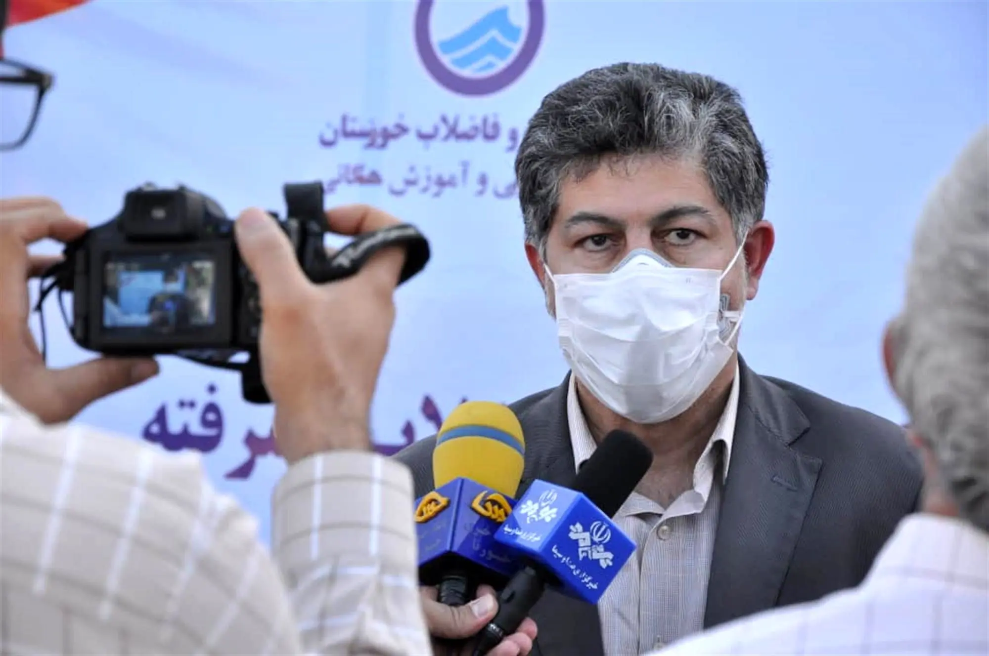 ۴۰ دستگاه الکتروپمپ لجن کش در شهرهای جنوبی خوزستان نصب شد 

