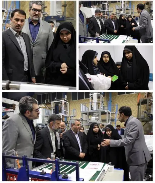 بازدید از شرکت دانش بنیان زیست پلیمر شیمی