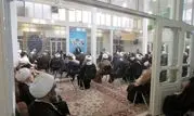 مراسم جشن میلاد حضرت زینب سلام الله علیها در در دفتر ایت الله فاضل لنکرانی