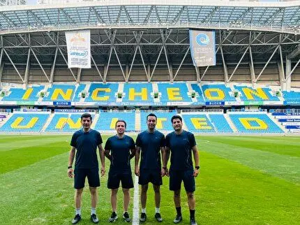 قضاوت داوران ایرانی در مرحله پلی آف لیگ قهرمانان آسیا