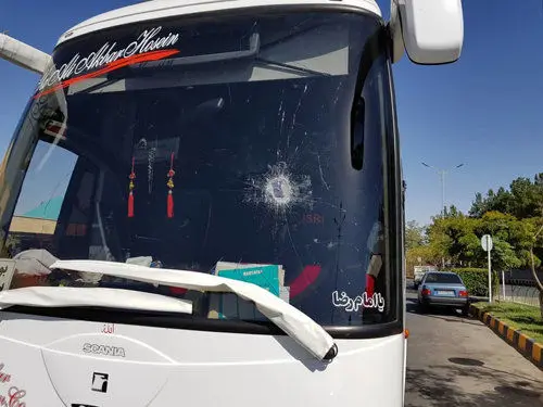 قهرمانی که ناجی مسافران اتوبوس شد +عکس 