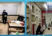 ترسیم نقاشی های  برتر کودکان بر دیوار های منطقه 13

