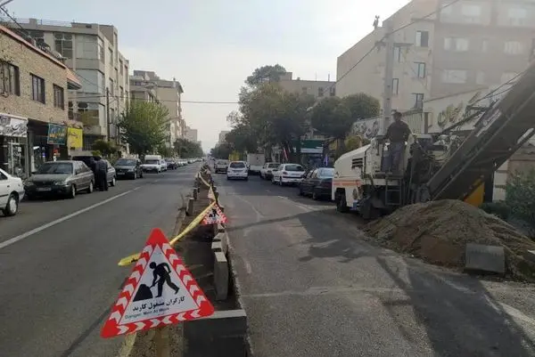 اصلاح هندسی و ایمن سازی خیابان مهربار  در منطقه۱۳