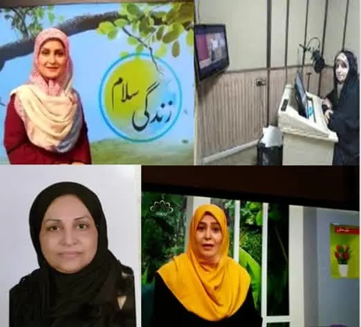 بانوان مجری و دوبلور کانال اردو مهمان «شما و سحر»