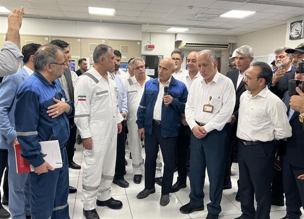 بازدید وزیر نفت از شرکت پتروشیمی پارس
