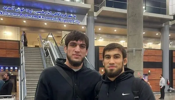 کشتی‌گیران روس باشگاه استقلال در تهران