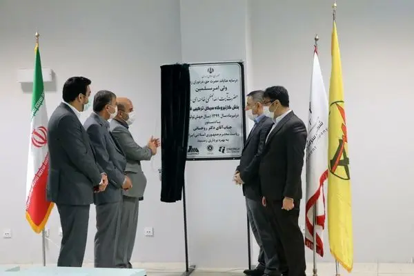  واحد نخست بخش گاز نیروگاه قشم به بهره‌برداری رسید

