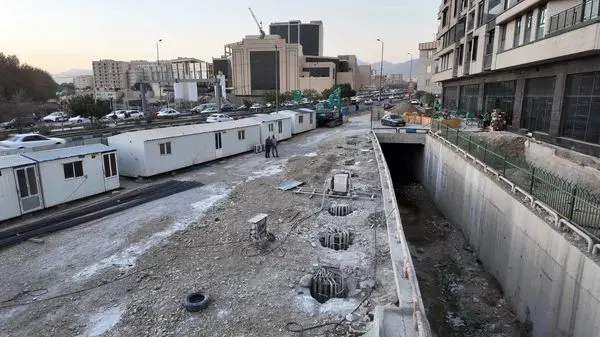  اتصال سازمان برنامه جنوبی به بزرگراه شهید باکری