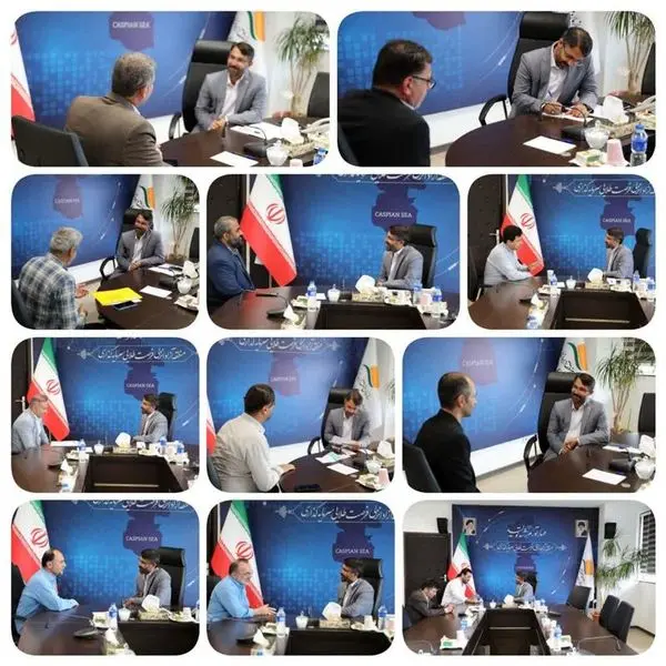 دیدار چهره به چهره و مستقیم سرپرست سازمان منطقه آزاد انزلی با کارکنان

