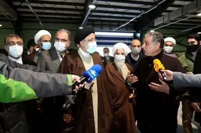 بازدید رییس جمهور از واحد تولیدی سرجین بافت زنجان و دستور برای رفع مشکل آن