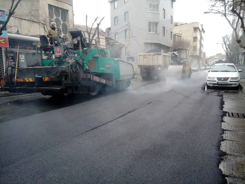 بیش از هزار نقطه از منطقه با آسفالت ریزی نونوار شد

