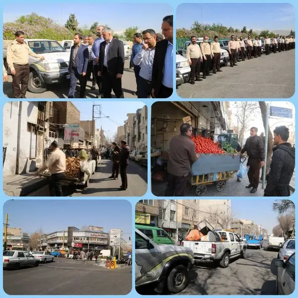 تداوم طرح انضباط شهری در محور شهرزاد  منطقه۱۵