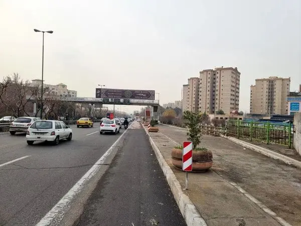 اجرای طرح تعریض بزرگراه شیخ فضل الله نوری