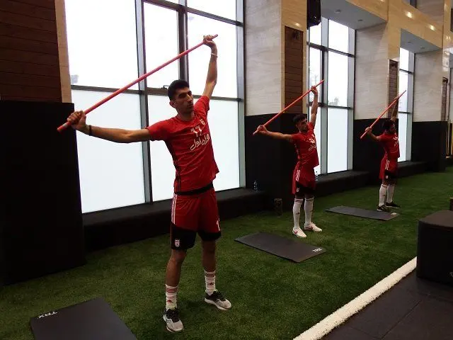 
تمرینات ویژه تیم ملی در حضور کی‌روش
