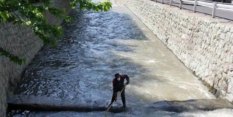 افزایش گنجایش مسیل‌ها در منطقه ۲