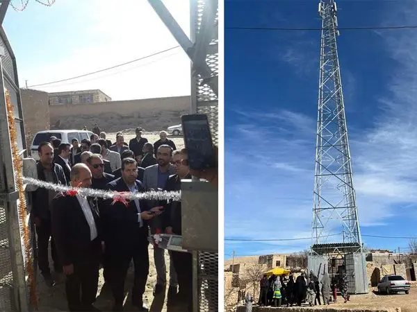 افتتاح سایتهای ارتباطی روستایی ایرانسل در کلاتنادری به مناسبت دهه فجر