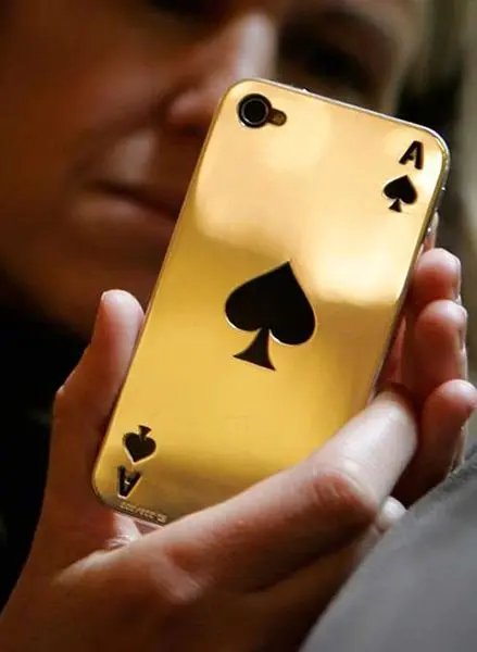 قاب های گوشی ساخته شده از طلا+عکس
