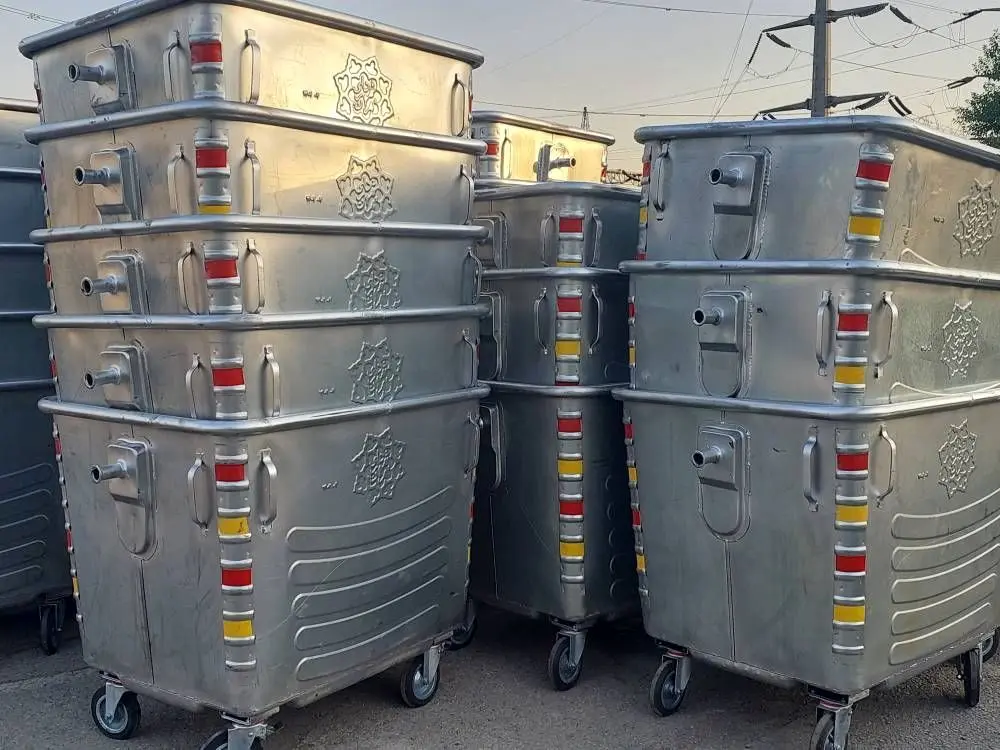 جایگزینی مخازن جدید پسماند در منطقه۱۳ 