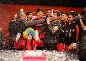 جشن تولد برانکو در کنار بازیکنان پرسپولیس+ عکس