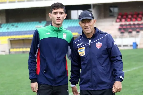 اولین تمرین برزگر با پرسپولیس