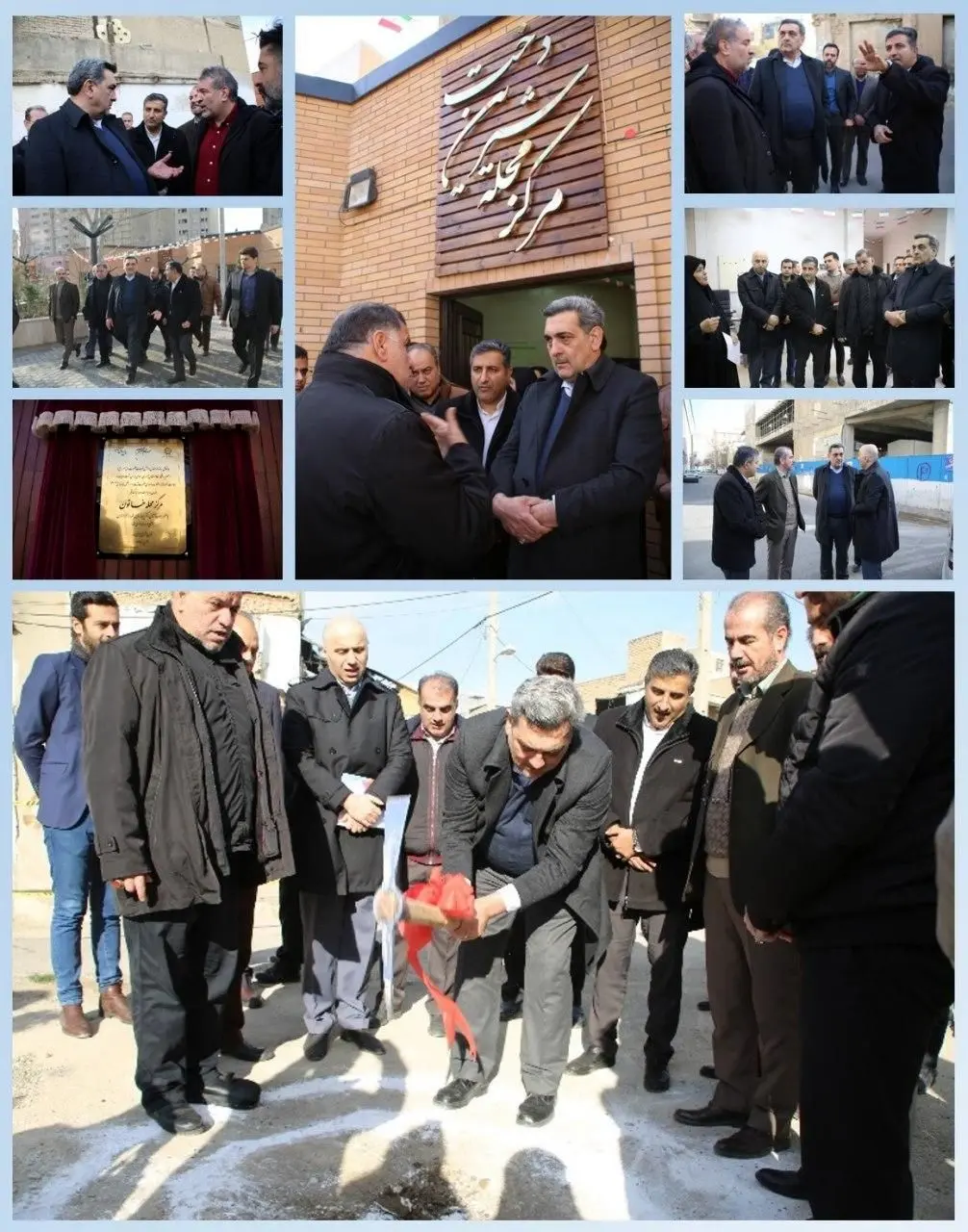  بازدید شهردار تهران از پروژه های سازمان نوسازی در منطقه15 