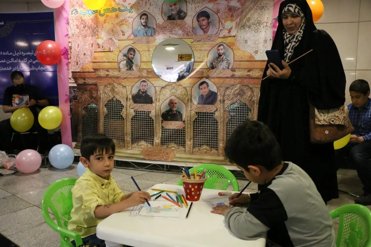 یک حس خوب در مترو تهران

