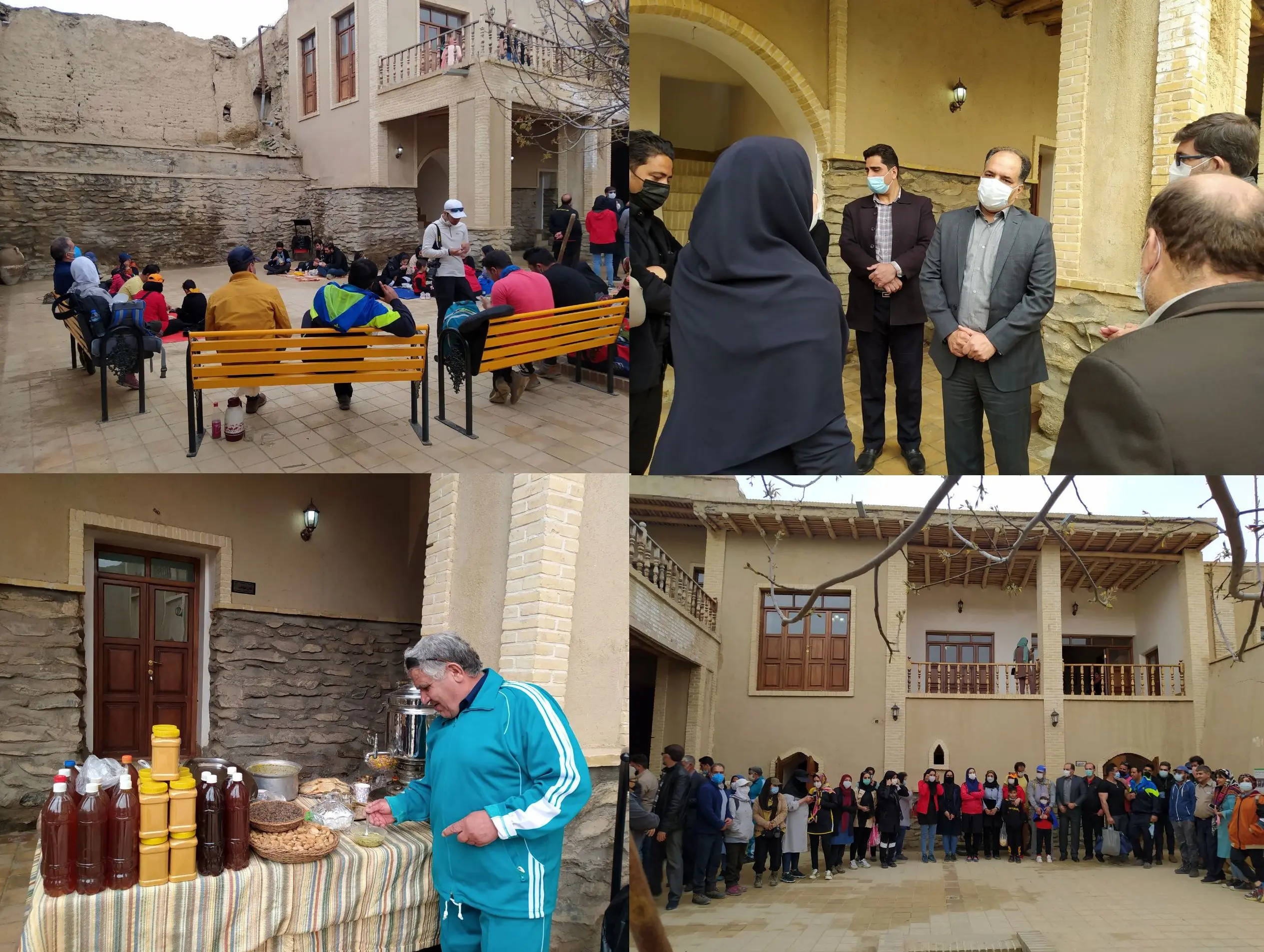 استقبال گردشگران و ورزشکاران از جشنواره آش روستای هزاوه

