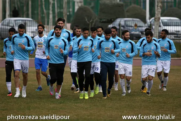 گزارش تصویری تمرین استقلال/ حضور طارق در تمرین