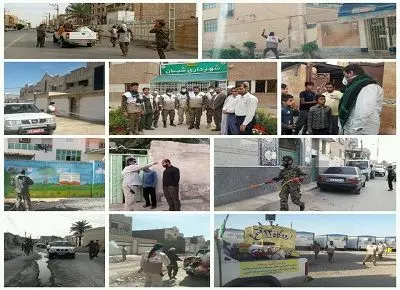 ارائه خدمات بهداشتی و فرهنگی توسط حوزه مقاومت بسیج شهید تندگویان

