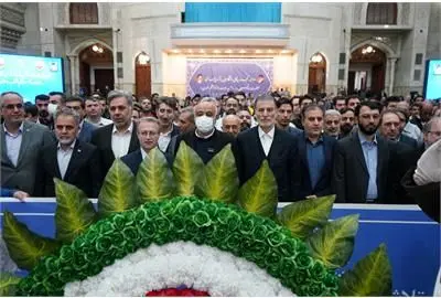 تجدید میثاق وزیر تعاون، کار و رفاه اجتماعی و معاونانش با آرمانهای امام خمینی (ره)