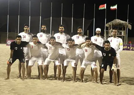 ایران در رده سیزدهم فوتبال ساحلی جهان