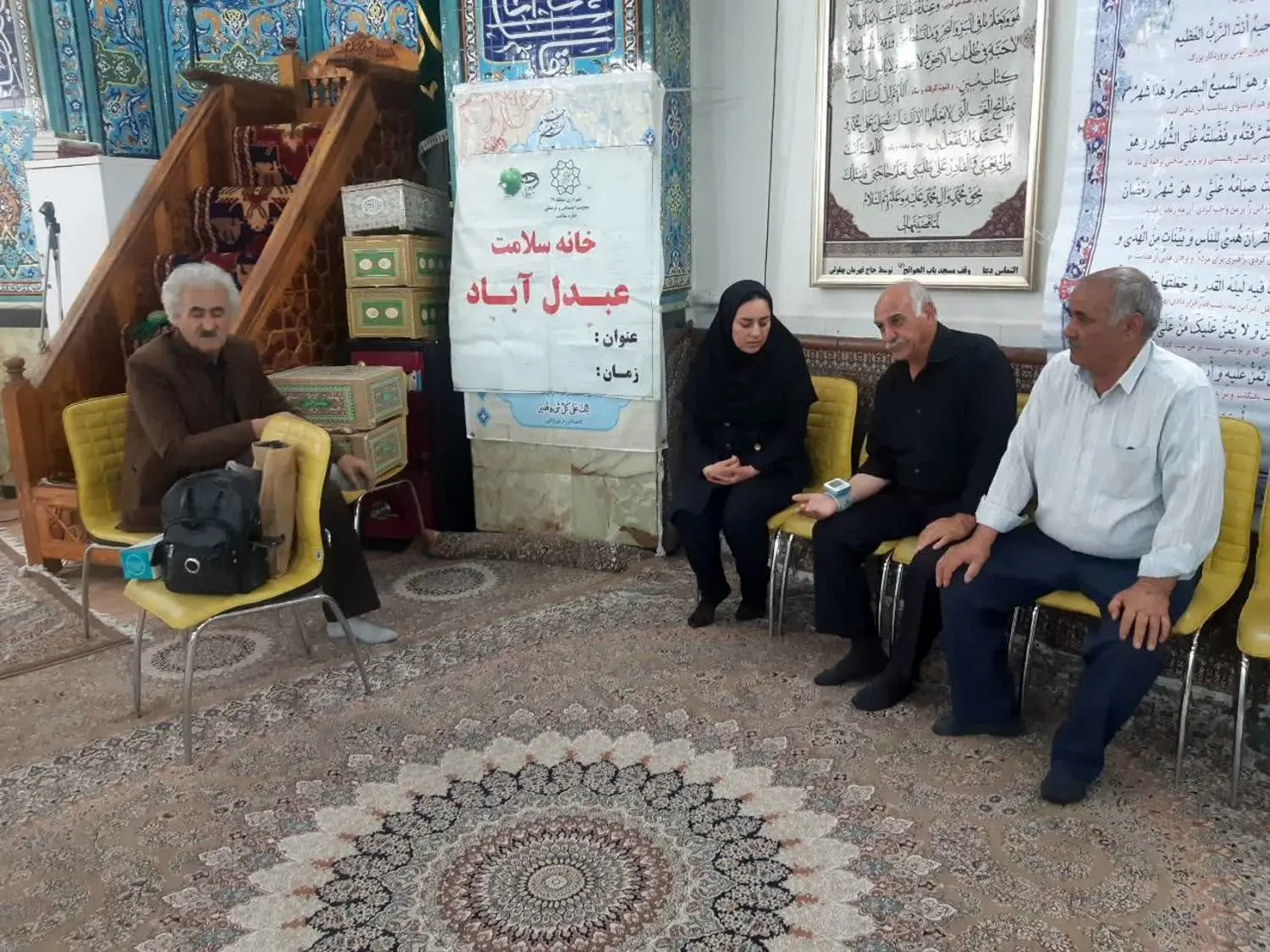 اجرای 36  برنامه سلامت محور در طرح سه‌شنبه‌های مساجد منطقه 19