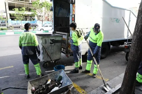 اقدامات پیشگیرانه و آماده باش نیروهای خدمات شهری منطقه ۱۳