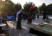 برپایی موکب تکیه ملت در میدان رسالت


