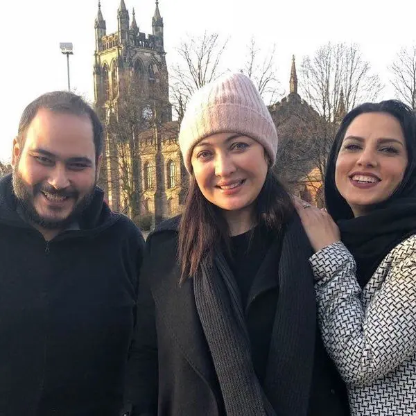 نیکی کریمی و رضا داودنژاد در خارج از کشور + عکس