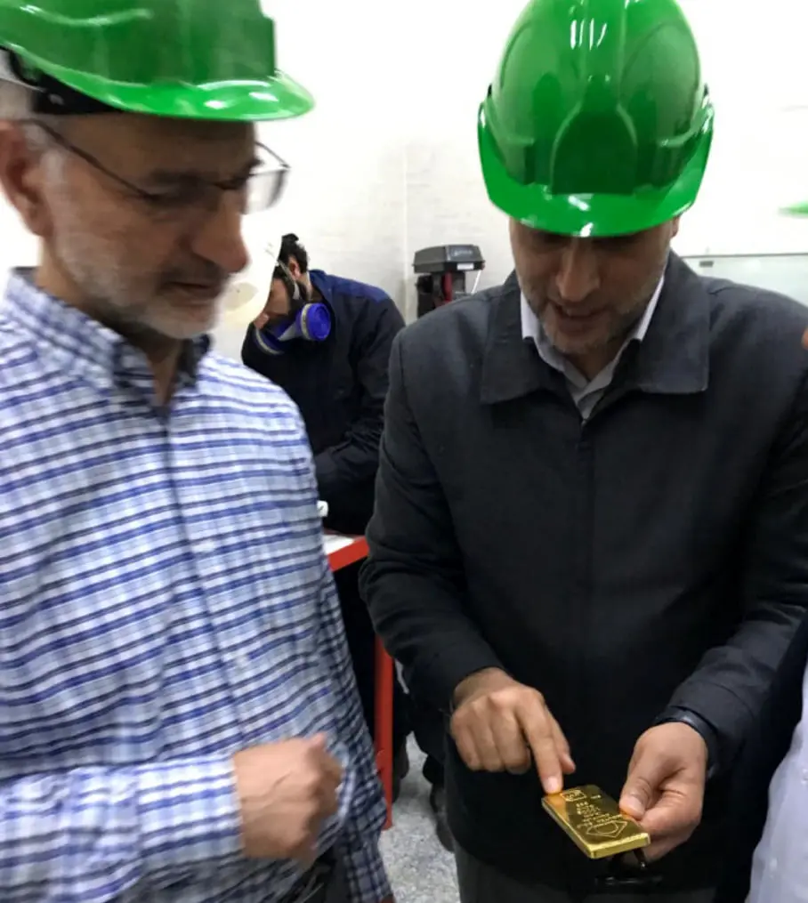 افتتاح اتاق طلای جدید موته توسط رئیس هیئت عامل ایمیدرو

