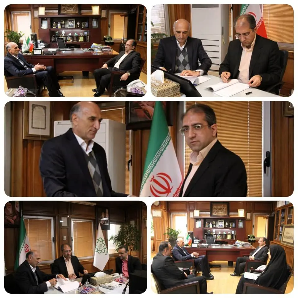  امضای تفاهم نامه همکاری مشترک مجموعه شهری و آموزشی منطقه۹

