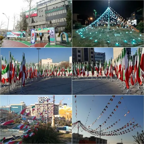 قلب پایتخت رنگ و بوی انقلاب به خود گرفت