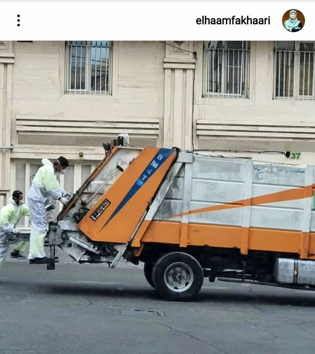 نیروهای سازمان مدیریت پسماند از قهرمانان ملی مبارزه با کرونا هستند

