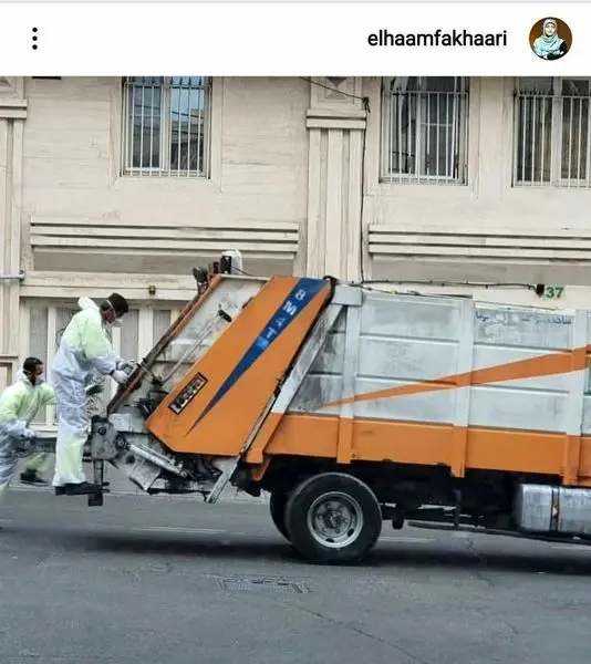 نیروهای سازمان مدیریت پسماند از قهرمانان ملی مبارزه با کرونا هستند