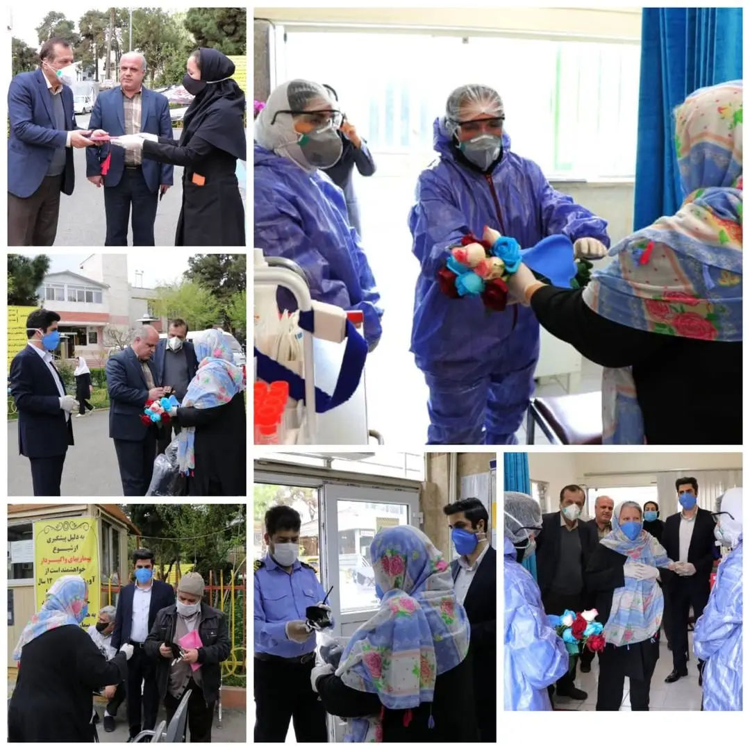 ‌توزیع 50000 قلم مواد بهداشتی و خوراکی به مراکز درمانی شهر تهران 

