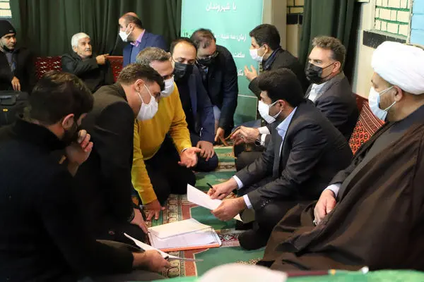 دیدار رو در روی شهردار منطقه 7 با شهروندان