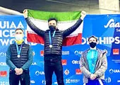 دومین طلای ایران در مسابقات جهانی یخ نوردی
