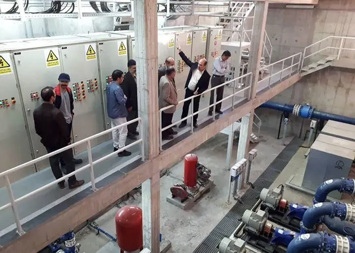 بازدید از تصفیه خانه دریاچه شهدای خلیج فارس

