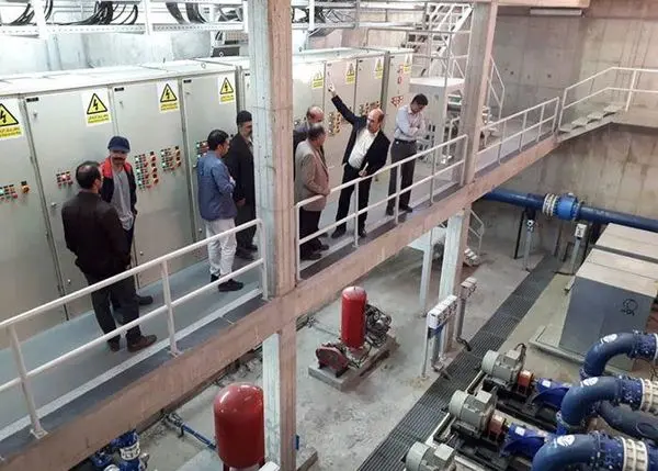 بازدید از تصفیه خانه دریاچه شهدای خلیج فارس

