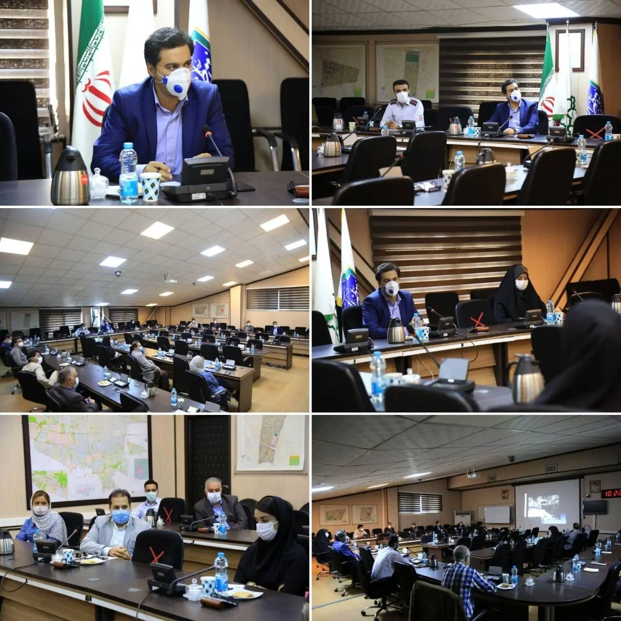 برگزاری نشست وضعیت ایمنی بیمارستان‌ها و مراکز درمانی سطح منطقه ۱۲

